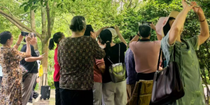 “影”为媒 情更浓《幸福好时光》摄影分享课点燃月湖公园热情